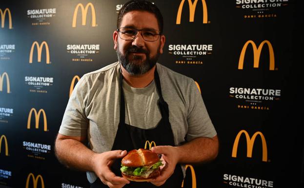 McDonald's se alía con el chef Dani García para lanzar hamburguesas 'gourmet'