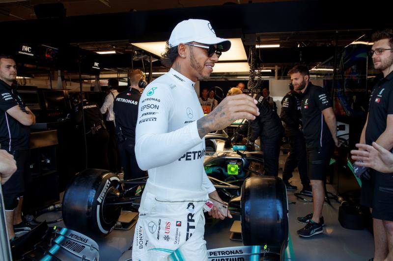 Hamilton se da contra el muro 28 GPs después