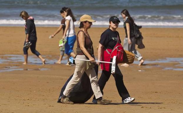 Una cita para recoger 'basuraleza'