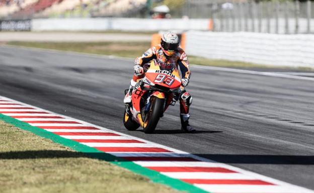 Marc Márquez: «Me está costando menos que en Mugello»