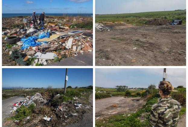 El Ayuntamiento de Santander despeja las montañas de basura de vertederos incontrolados