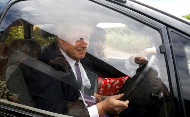 La Policía acude a la casa de Boris Johnson por una disputa con su pareja
