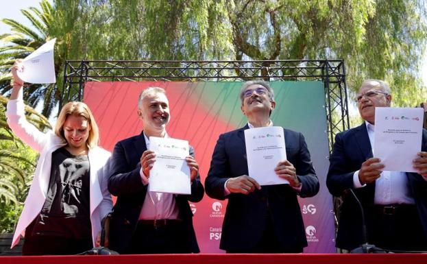 El pacto de la izquierda desaloja a Coalición Canaria tras 26 años en el Gobierno