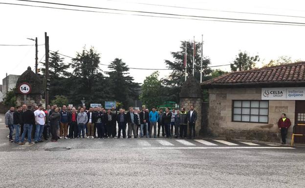 La huelga paraliza la producción en la antigua Trefilerías Quijano, según el comité