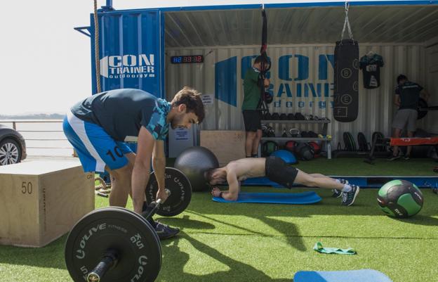 Un gimnasio en primera línea de playa en Santander