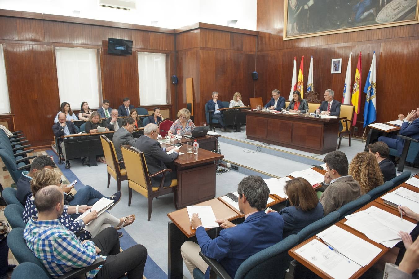 Santander celebra el primer pleno de la legislatura