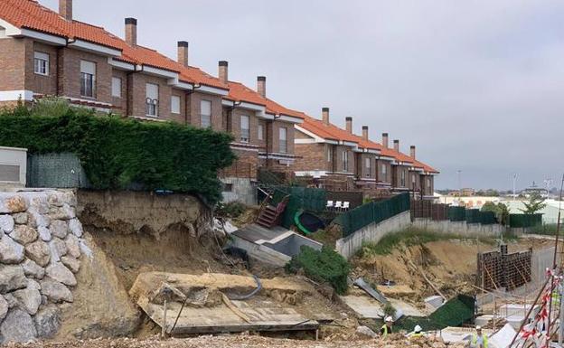 «Me levanté y vi la piscina desprendida»
