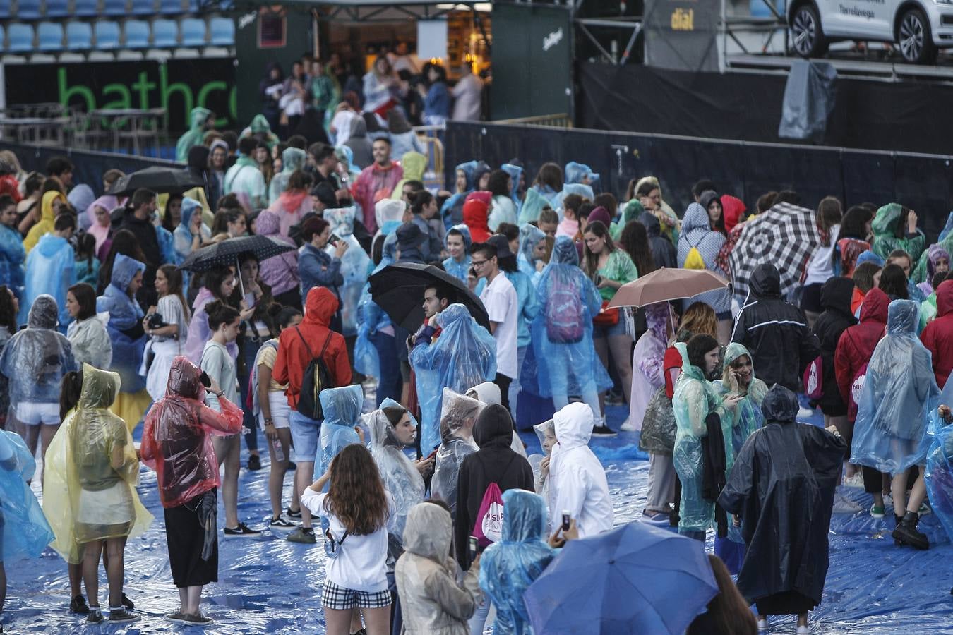 Suspendidos por la lluvia los conciertos de Música en Grande