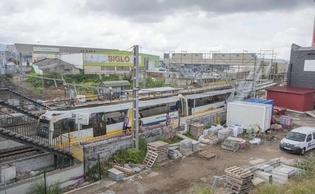 Las obras en el apeadero de Valdecilla de Adif estarán terminadas en octubre