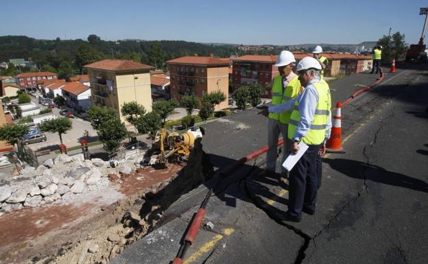 Fomento espera reabrir la A-67 este domingo por la tarde