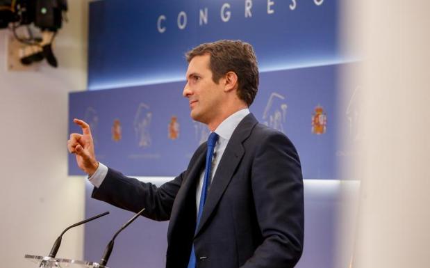 Casado reprocha al presidente que no se esfuerce en la negociación