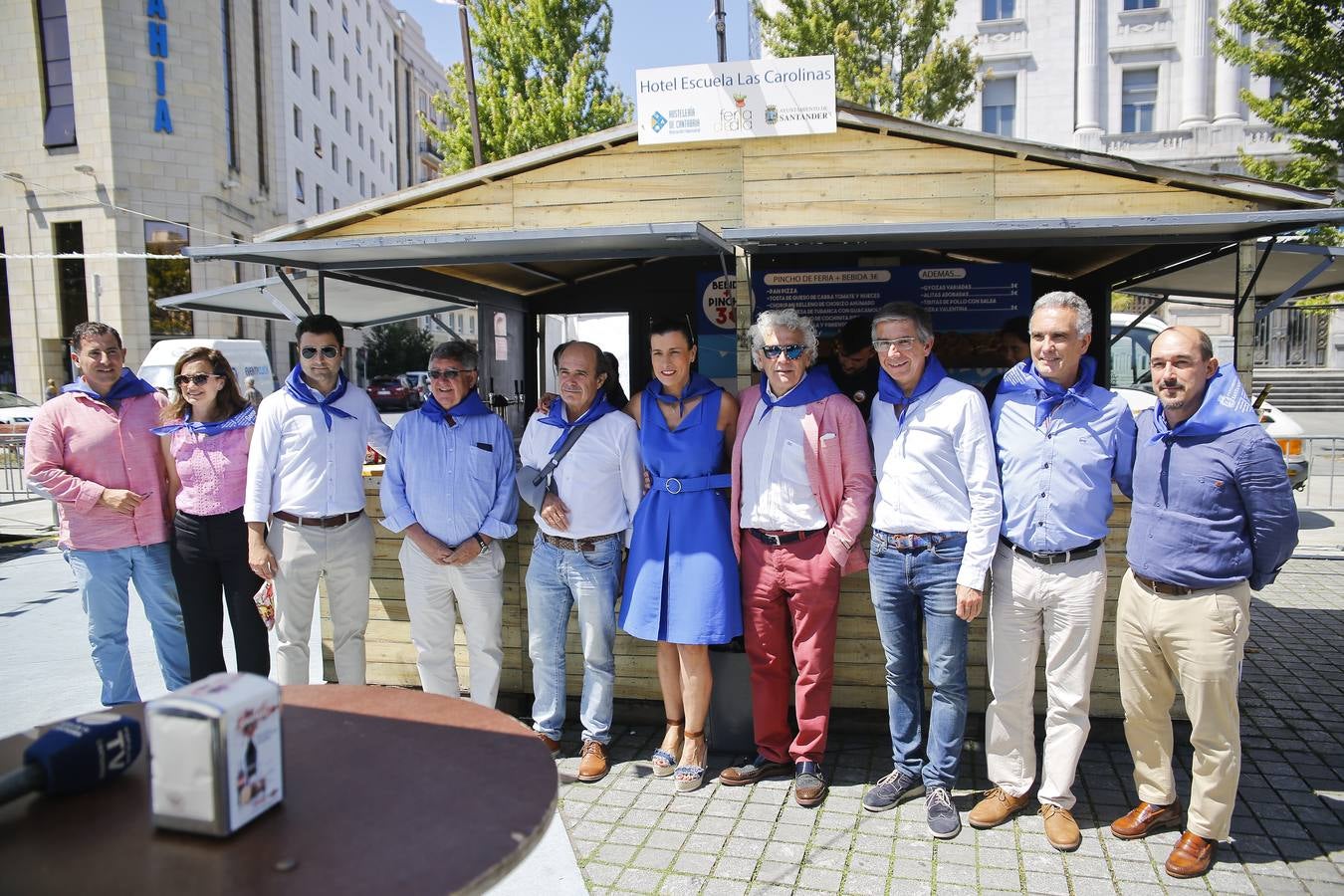 Santander inaugura sus casetas de la Semana Grande
