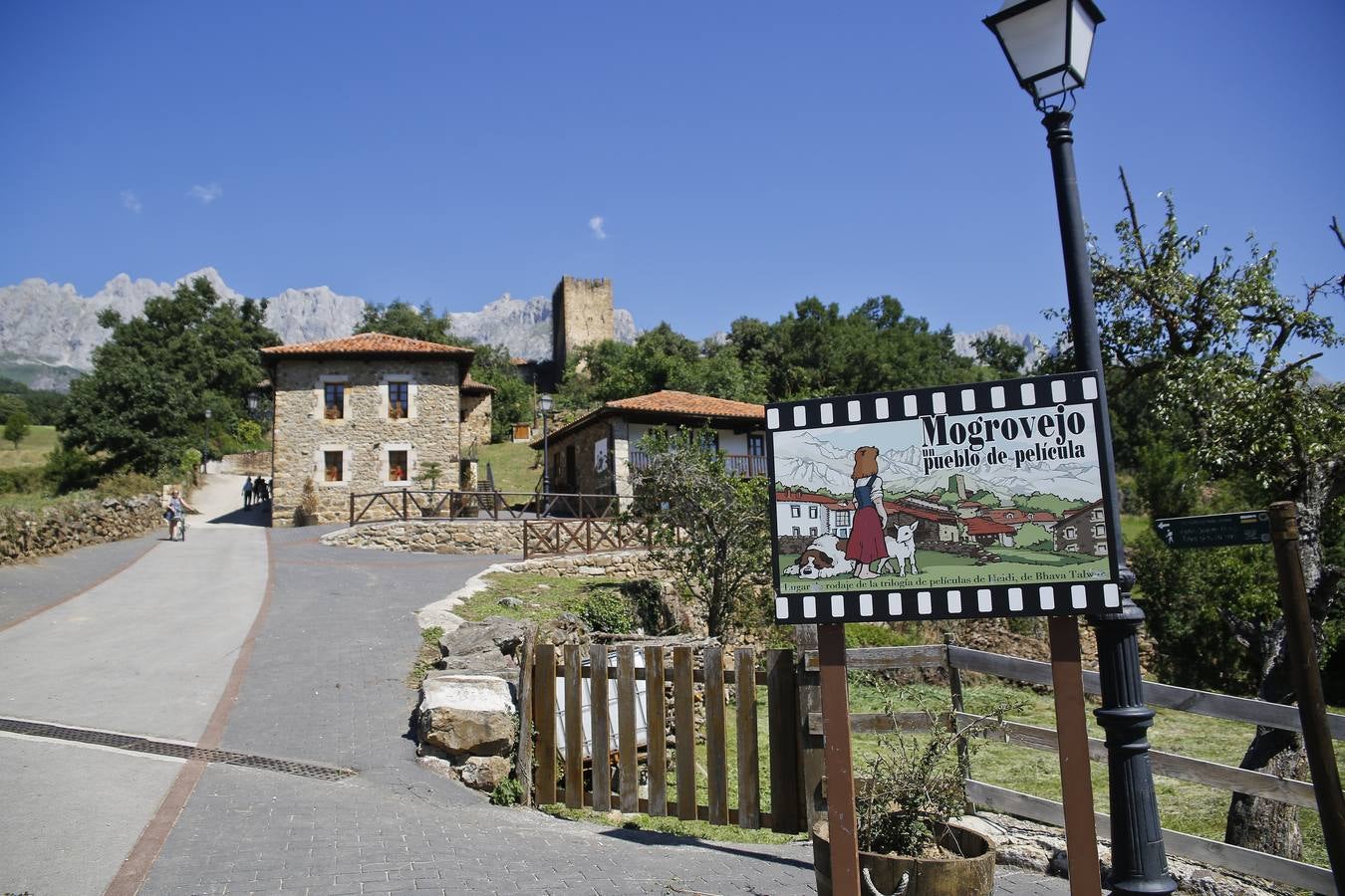 Un pueblo a los pies del 'green'