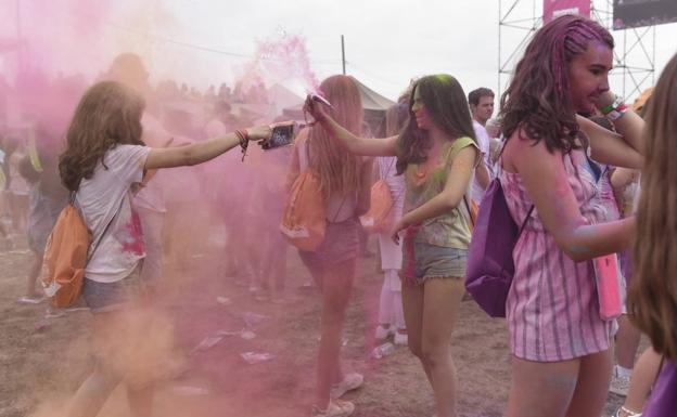 Decibelios de color en La Campa