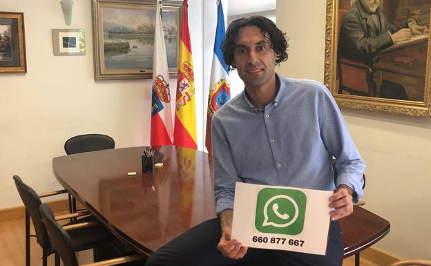Línea directa por Whatsapp con el alcalde de El Astillero