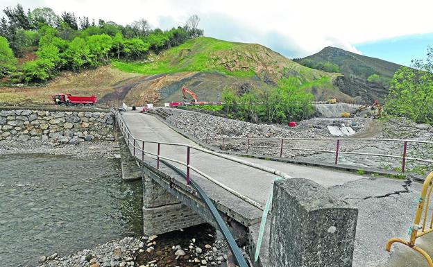 El proyecto para el nuevo puente sobre el Saja en Ruente está a punto de completarse