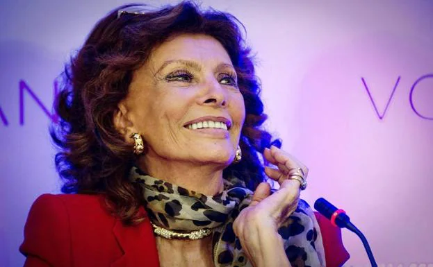Sophia Loren vuelve al cine de la mano de su hijo
