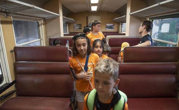 Un día de fiesta en la locomotora