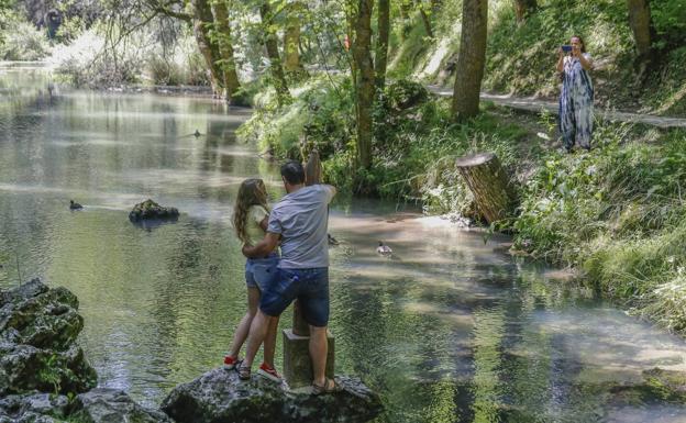 La fama del Ebro y el agua del Híjar