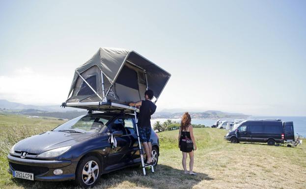 Cartes plantea ante Turismo una nueva zona de aparcamiento de autocaravanas