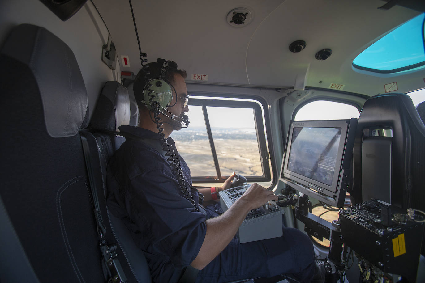 Un vuelo en el Pegasus de la Guardia Civil