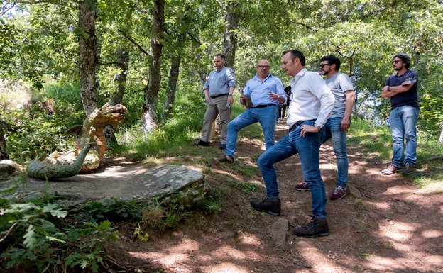 Inaugurada la ruta mitológica de Peñarrubia