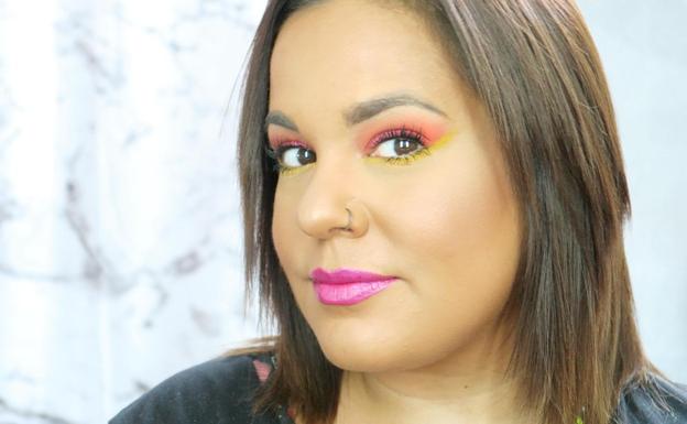 Un maquillaje a todo color para vivir un festival de música