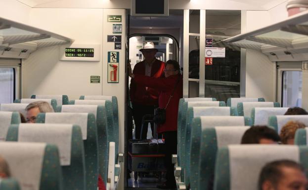 Restablecido el tráfico ferroviario, interrumpido durante seis horas entre Aguilar y Santander por una avería