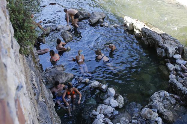 Las termas del pueblo