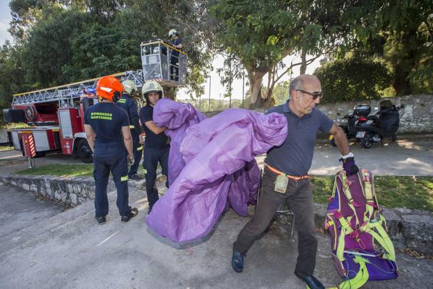«No he pasado miedo, sólo he pensado en protegerme los ojos por las ramas»