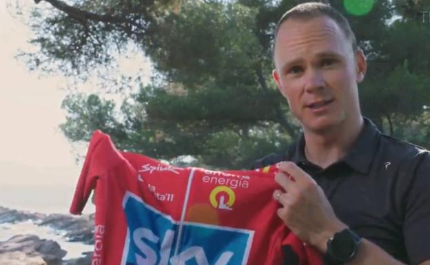 Froome ya tiene el maillot rojo de la Vuelta de la que se desposeyó a Cobo