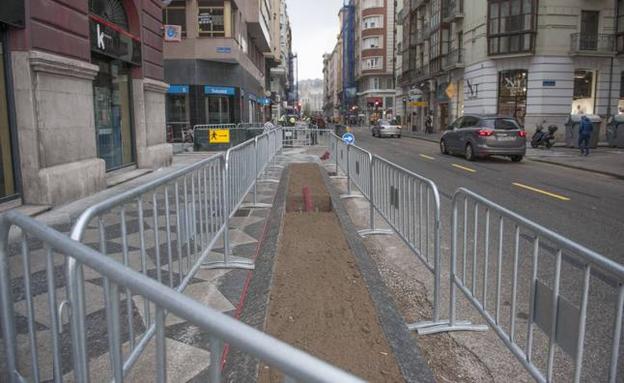 Las máquinas vuelven a la calle Isabel II tras el parón veraniego