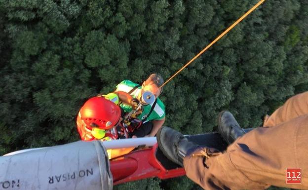 Rescatados dos senderistas en Monte Buciero