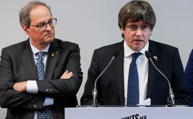 Puigdemont desafía a ERC con la amenaza de ser investido y descarta nuevas elecciones
