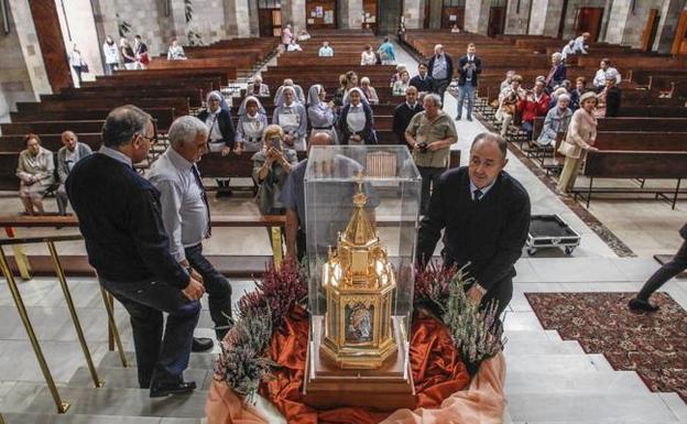 Cantabria recibe las reliquias de santa Bernadette