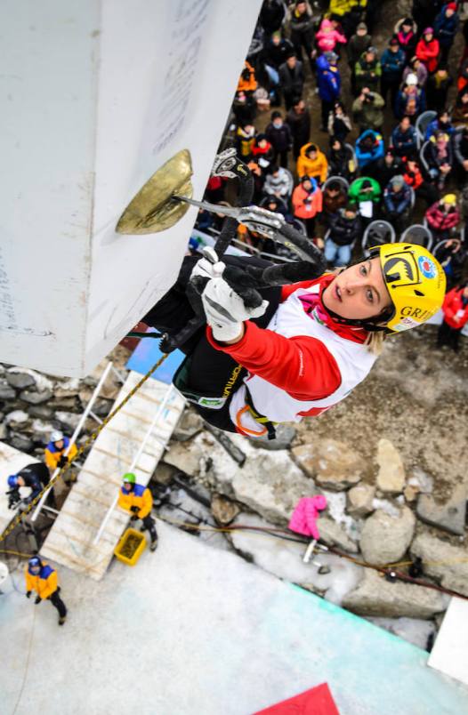 Angelika Reiner, una escaladora de altura