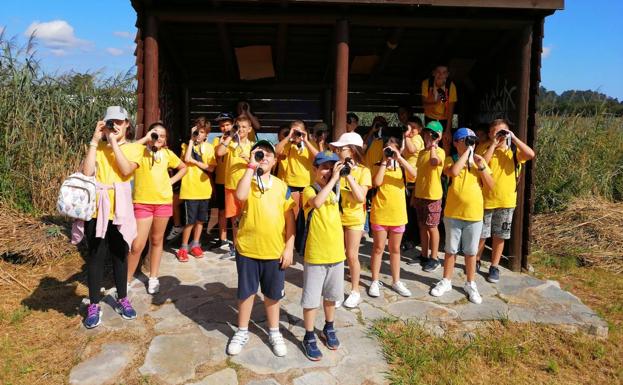 Astillero y SEO Birdlife programan actividades de educación ambiental para los escolares del municipio