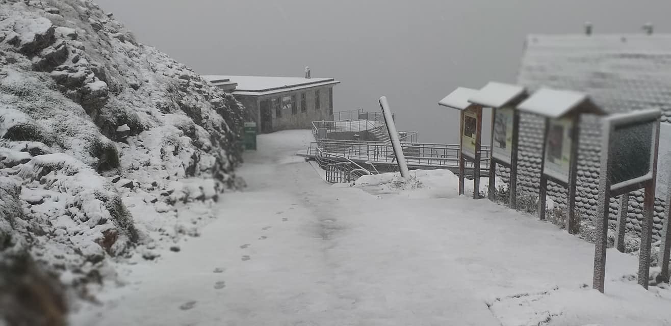 La primera nevada de la temporada en Picos de Europa