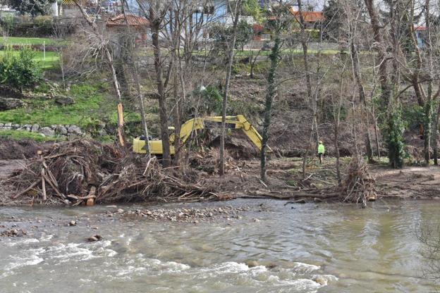 Cartes plantea un proyecto para recuperar toda la ribera del Besaya