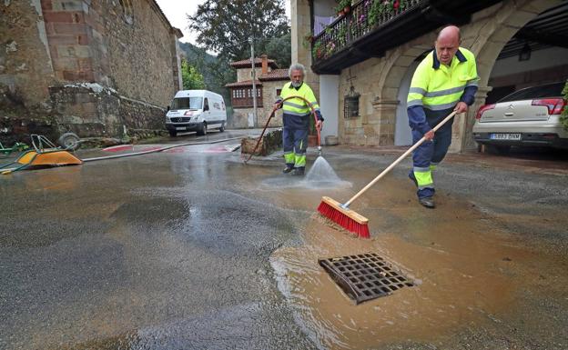 Cabuérniga reclama soluciones contra las riadas durante la tregua de las lluvias