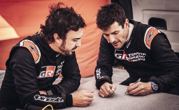 Marc Coma, el compañero perfecto para Alonso en el Dakar