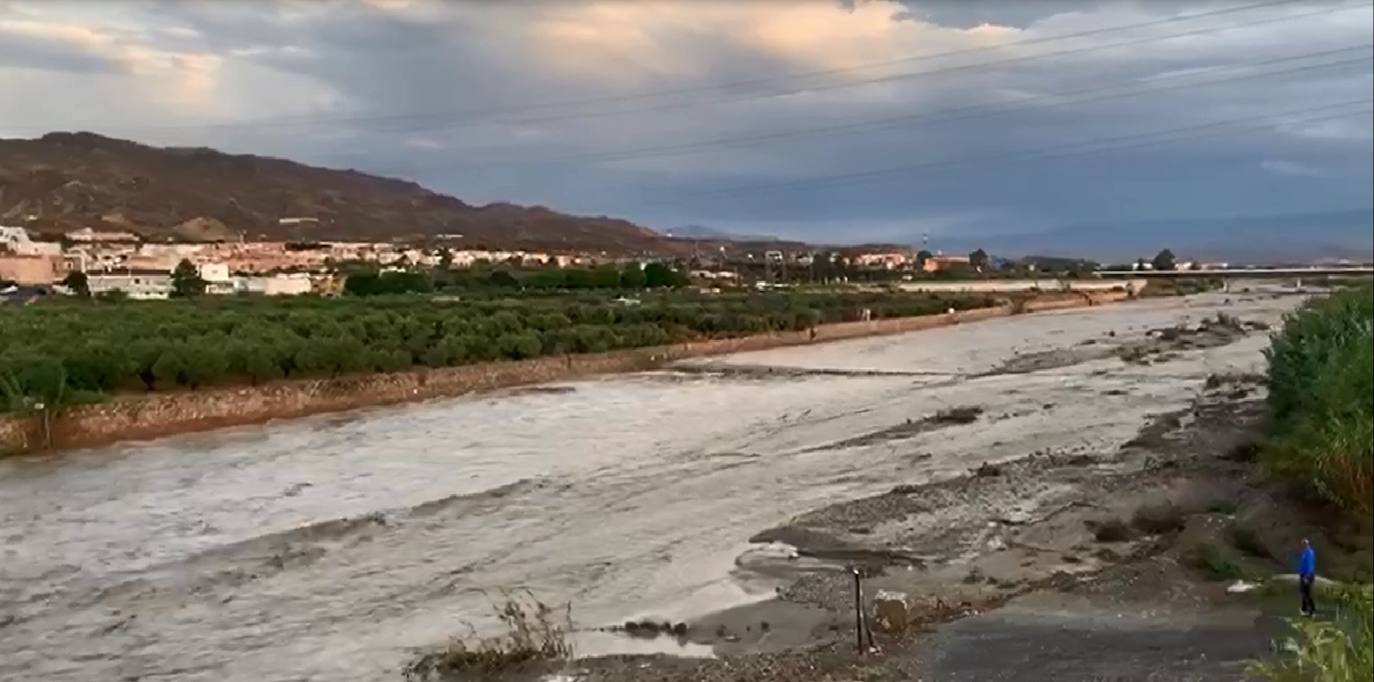 El temporal de Almería en imágenes