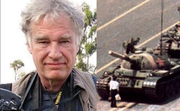 Muere Charlie Cole, el fotógrafo de 'El hombre del tanque' en Tiananmen