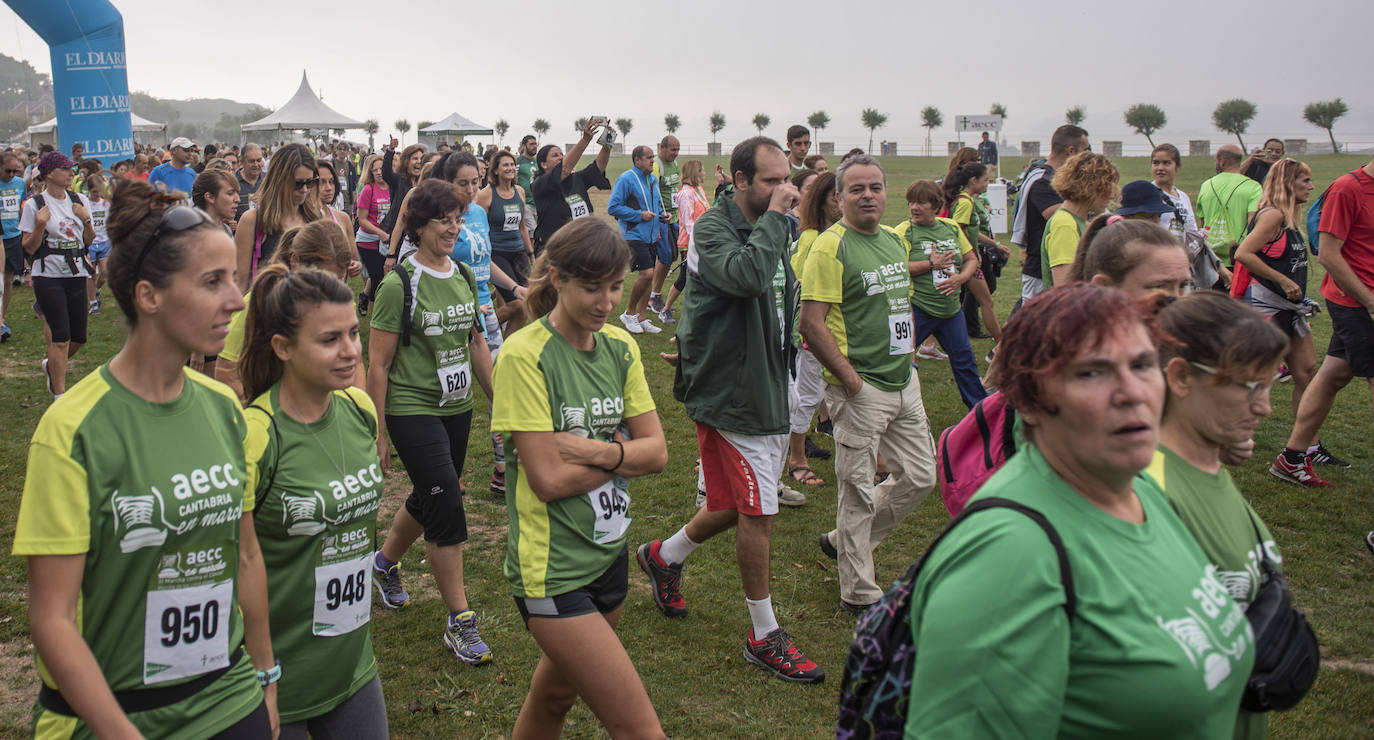 La III Marcha contra el Cáncer de Santander