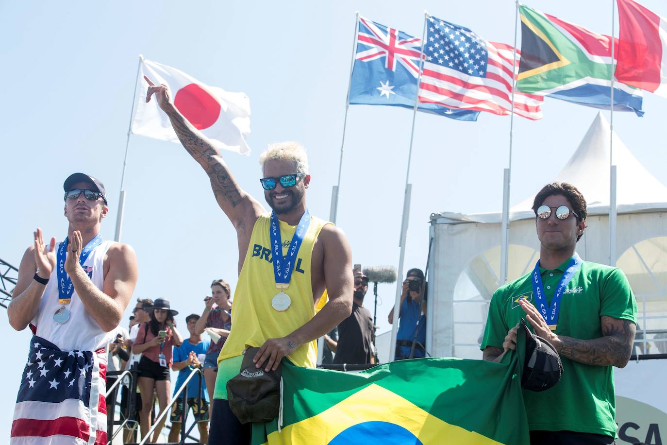 Las mejores imágenes del Mundial de Surf en Japón