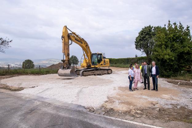 La nueva glorieta de Polanco abre la urbanización de la Finca Mijares