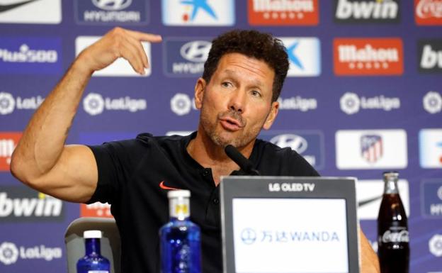 Simeone: «Intocable no hay ninguno»