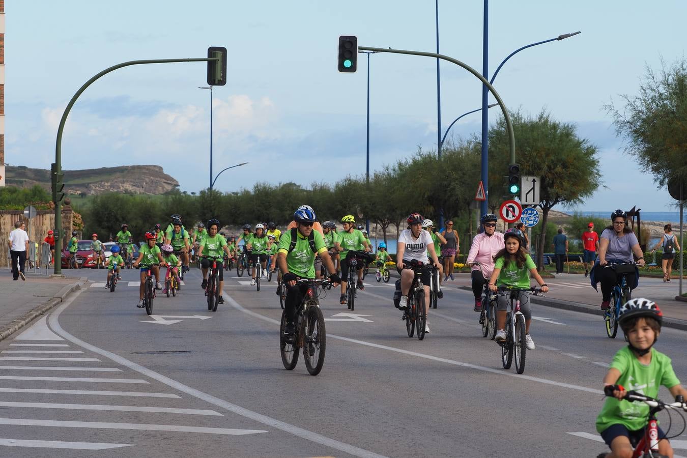 Día de la bicicleta en Santander