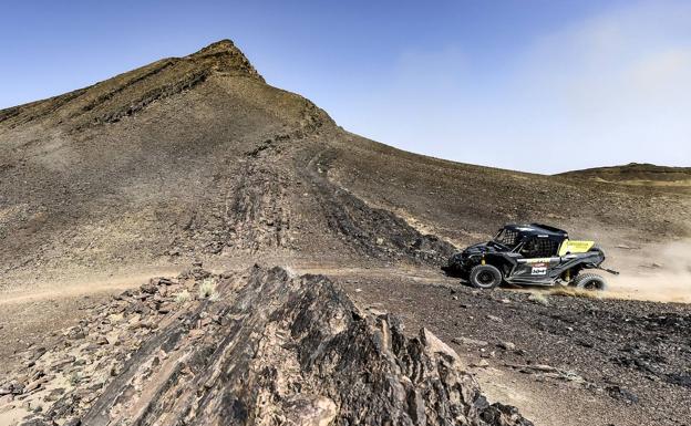 Chus Puras vence en la segunda etapa del Rally Panáfrica