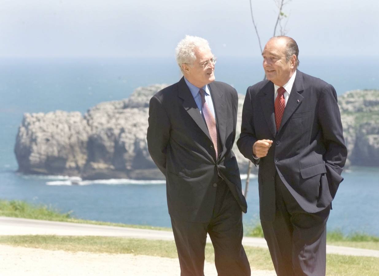 La visita de Jacques Chirac a Cantabria